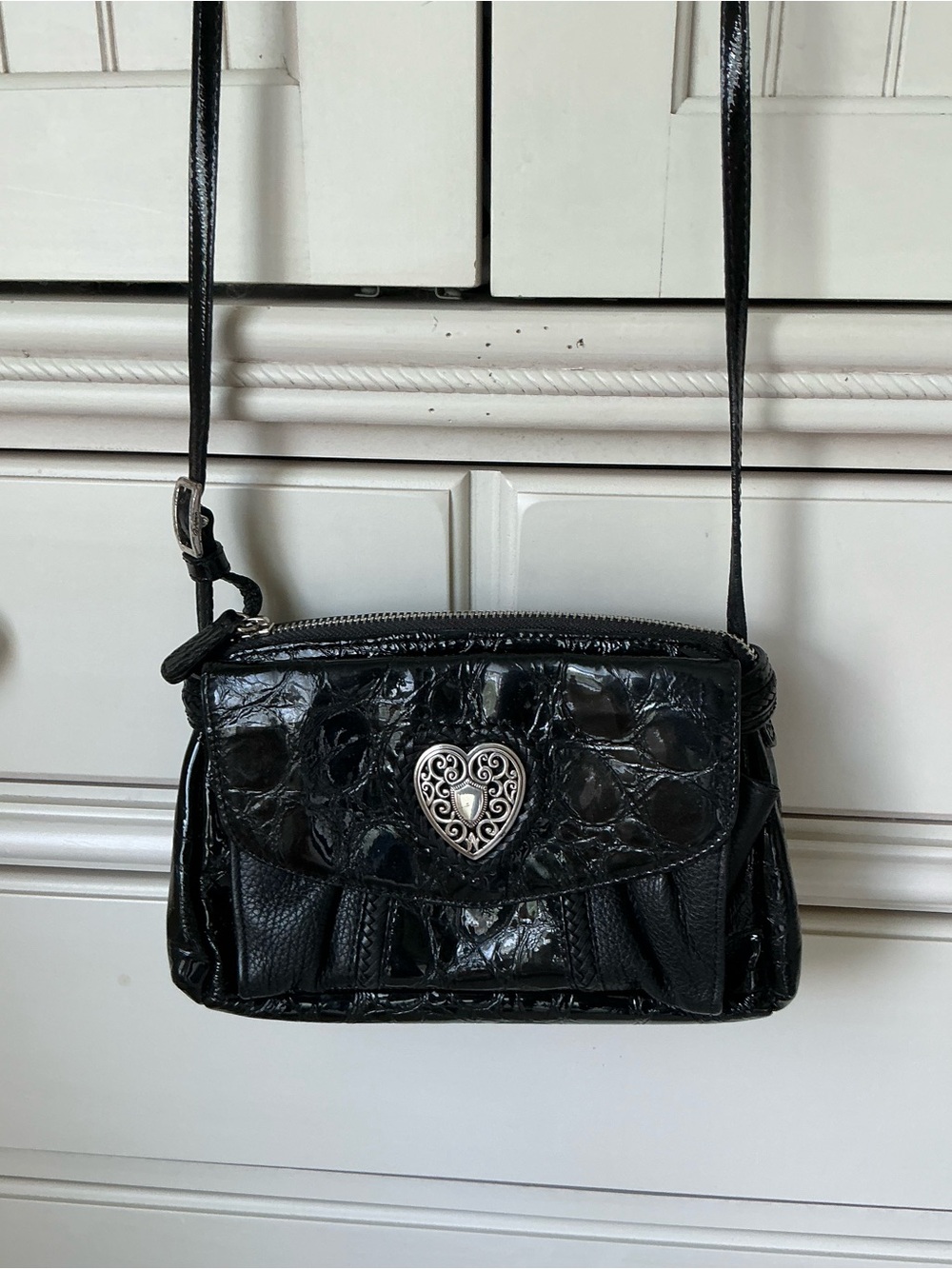 Brighton Black Mini Crossbody / Shoulder Handbag